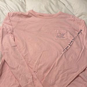 Pink Vineyard vines Long sleeve women’s tee